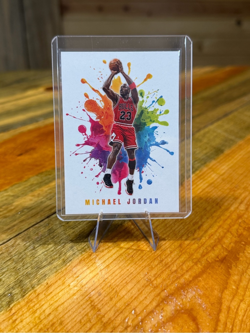 Michael Jordan Chicago Bulls Custom Basketball Trading Card
